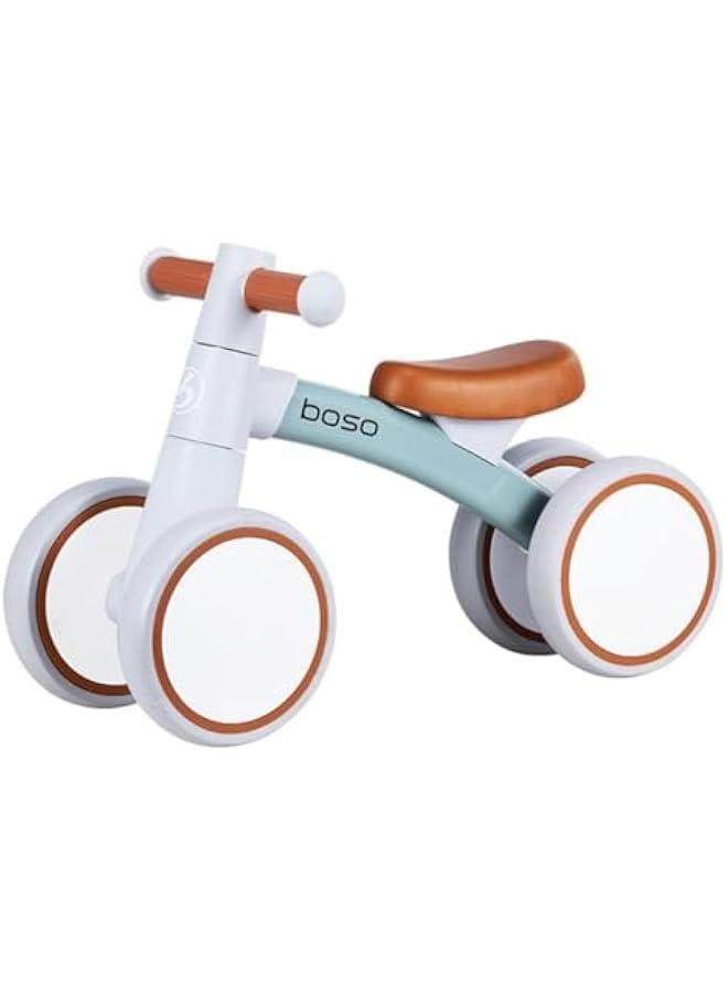 HOOKOR Baby Balance Bike for 1 Year Old Boys Girls 12-24 Month Toddler Balance Bike, 4 Wheels Toddler First Bike, First Birthday Gifts - Image 1