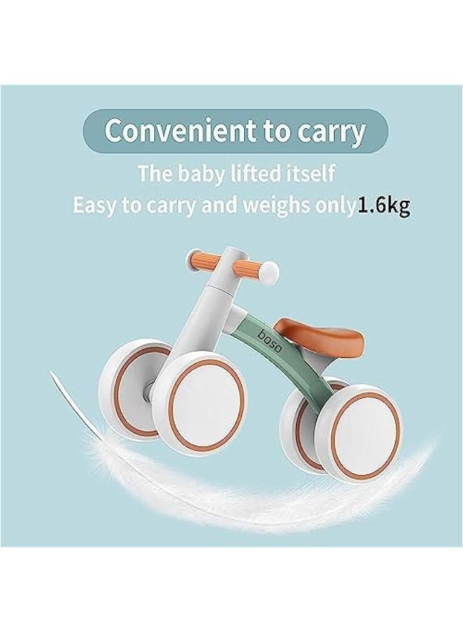 HOOKOR Baby Balance Bike for 1 Year Old Boys Girls 12-24 Month Toddler Balance Bike, 4 Wheels Toddler First Bike, First Birthday Gifts - Image 2