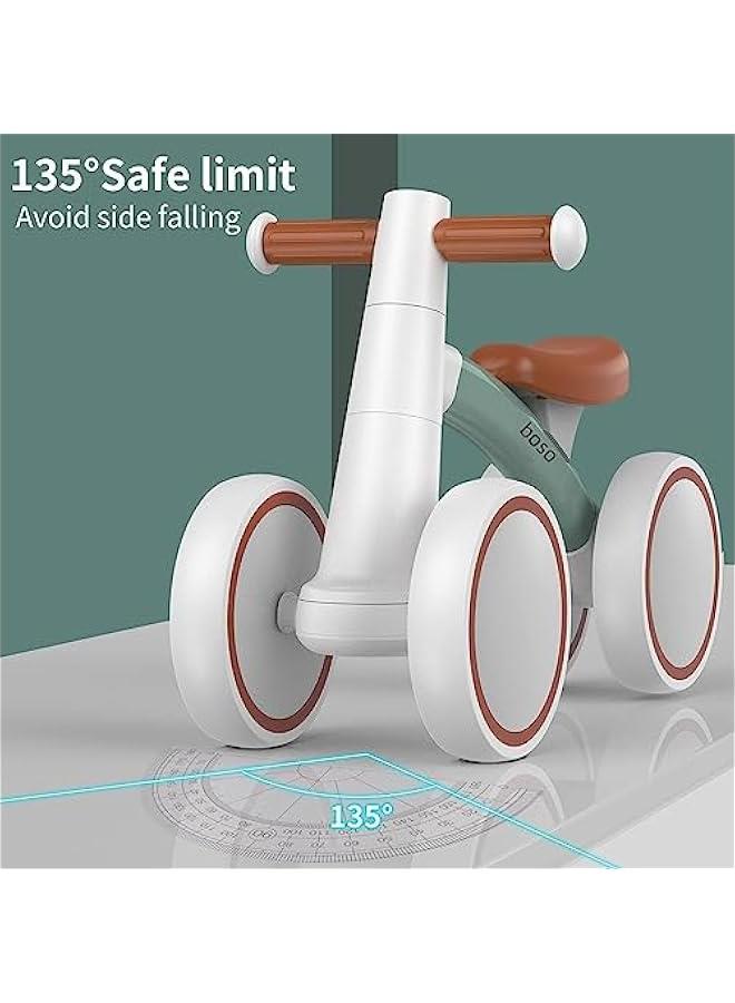 HOOKOR Baby Balance Bike for 1 Year Old Boys Girls 12-24 Month Toddler Balance Bike, 4 Wheels Toddler First Bike, First Birthday Gifts - Image 3