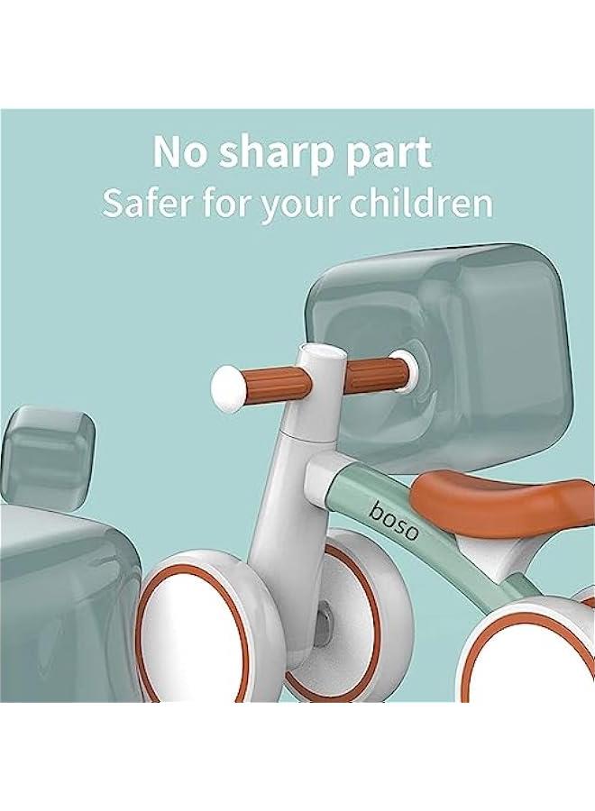 HOOKOR Baby Balance Bike for 1 Year Old Boys Girls 12-24 Month Toddler Balance Bike, 4 Wheels Toddler First Bike, First Birthday Gifts - Image 4