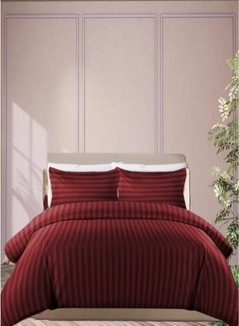 Blueberry طقم غطاء لحاف بحجم فردي مكون من 4 قطع - يتضمن 1 غطاء لحاف (150x200 سم)، 1 ملاءة مشدودة (120x200+20 سم)، 2 غطاء وسادة (53x75 سم) - Image 1