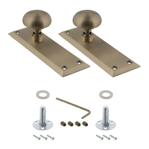 Nostalgic Warehouse New York Door Knob with Plate - Image 5