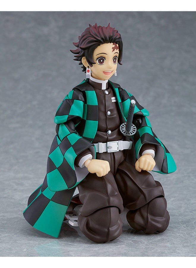 عام شيطان القاتل كامادو تانجيرو المنقولة دمية نموذج الديكور سطح المكتب الديكور لعبة هدية للعائلة والأصدقاء - Image 2