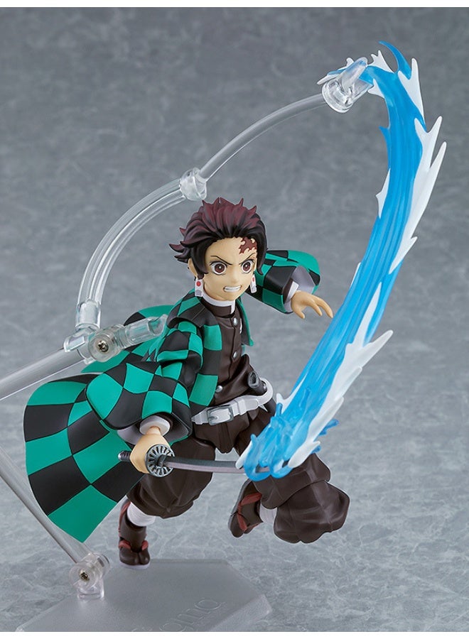 عام شيطان القاتل كامادو تانجيرو المنقولة دمية نموذج الديكور سطح المكتب الديكور لعبة هدية للعائلة والأصدقاء - Image 3