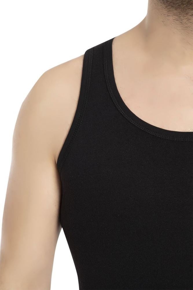 Bross Men's Cotton 2-Piece Undershirt 1008 ONL-02614  - Image 4