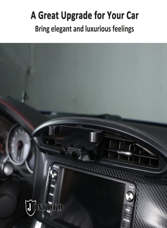 JONKOKO Alumium Alloy Adjustable Anti-Shake Stabilizer Phone Mount for Subaru BRZ Toyota 86 2013-2022 Car Mount Phone Holder Desk Stand (for BRZ 86 2013-2020-B) - Image 5