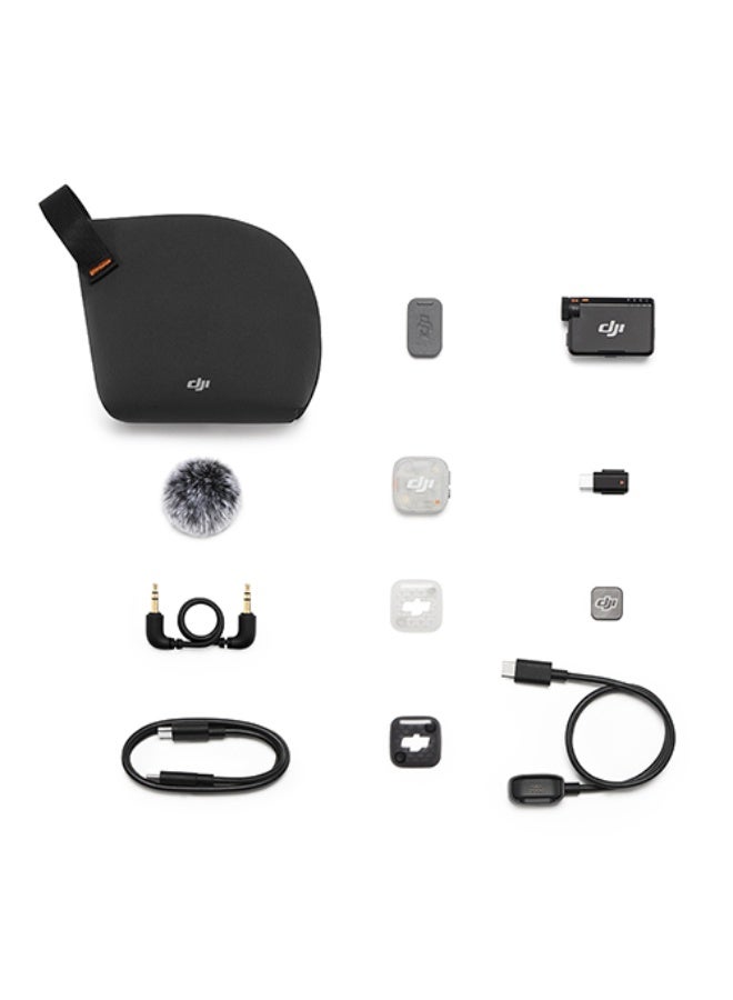 دي جي آي DJI Mic Mini 2S (1 TX + 1 RX) grey - Image 1