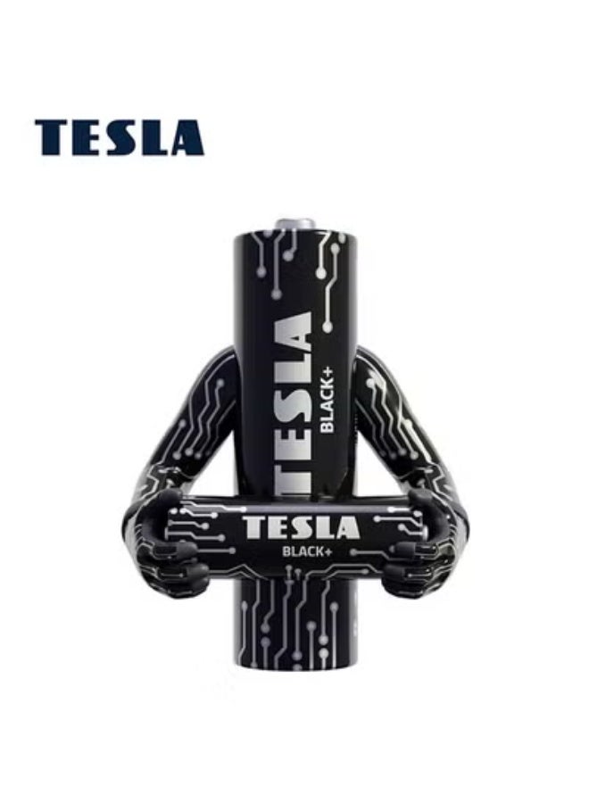 Tesla بطاريات تسلا AAA سوداء + قلوية LR03 1.5 8 قطع - Image 2