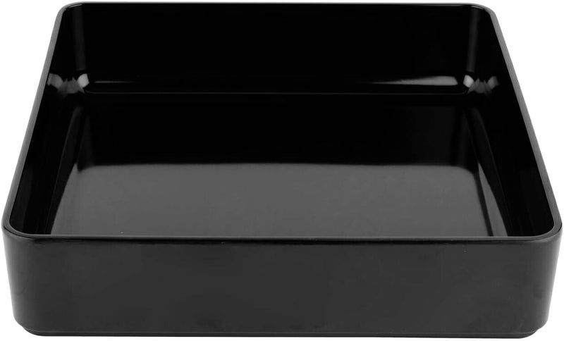 GET ML85BK Milano Square Bowl 57 Quart Black - Image 1