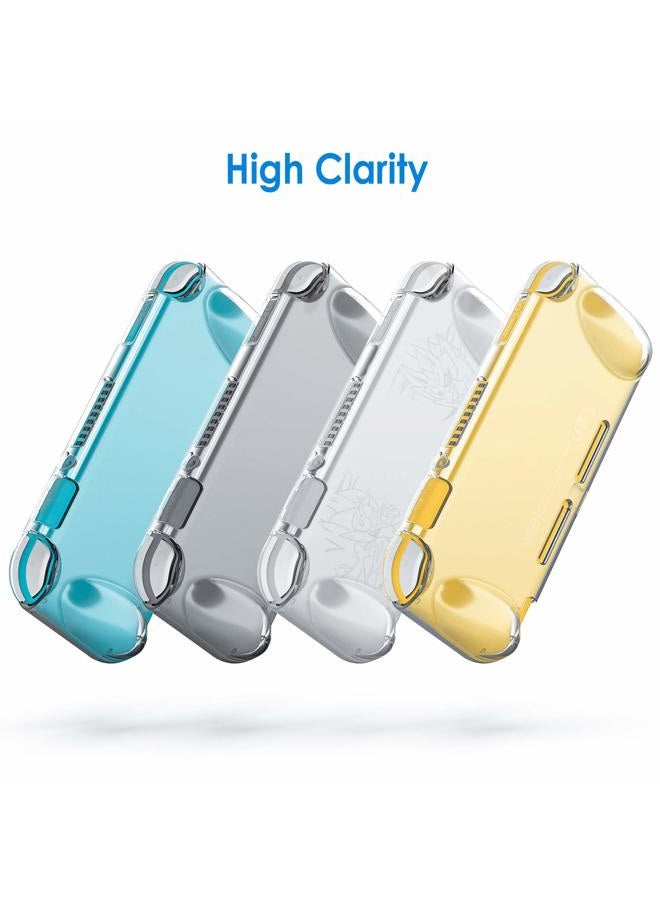 Jetech Protective Case for Nintendo Switch Lite 2019, Grip Cover with Shock-Absorption and Anti-Scratch Design (HD Clear) - Image 3