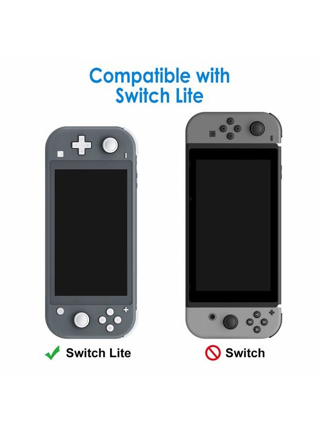 Jetech Protective Case for Nintendo Switch Lite 2019, Grip Cover with Shock-Absorption and Anti-Scratch Design (HD Clear) - Image 2
