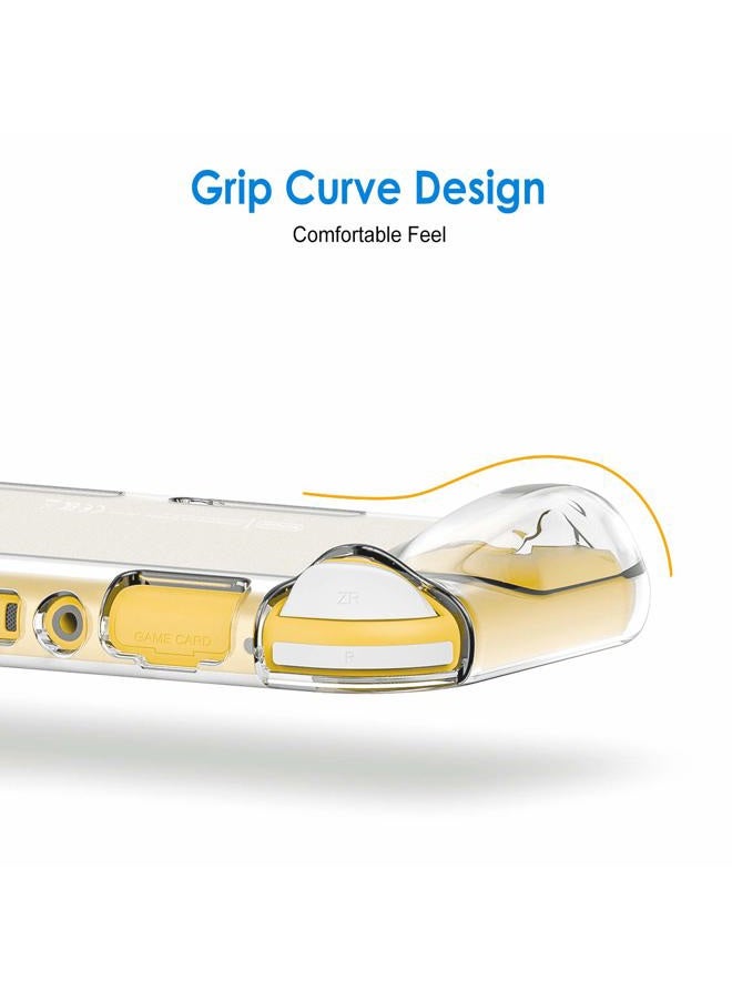 Jetech Protective Case for Nintendo Switch Lite 2019, Grip Cover with Shock-Absorption and Anti-Scratch Design (HD Clear) - Image 4