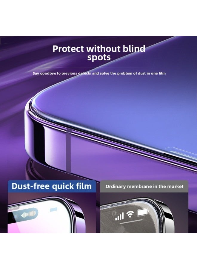 Woxin Applies For Iphone16 Tempered Film 15/14/13/12/promax Anti-peep 11 Mobile Phone Dust-free Cabin Full Screen-Color:For Iphone11-Size:High-definition Film - Basic Model [dust-free Second Cockpit] Automatic Dust Removal With One Pull - Non-porous Dustproof - [value Pack] Buy Two Get One Free, Get Three Sheets (selected By 90% Of Users)