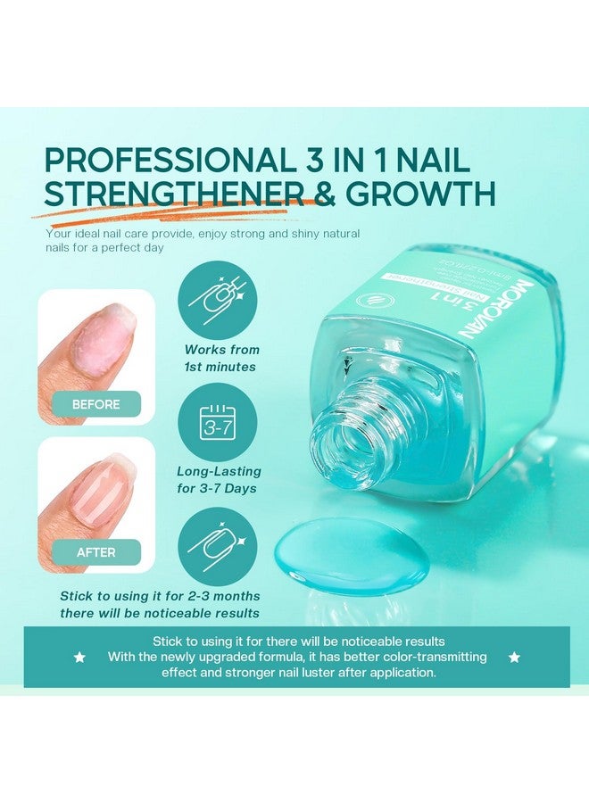 Morovan Gel Nail Polish Remover Kit: Gel Polish Remover for Nails with Liquid Latex Tape Peel off Nail Strengthener Cuticle Pusher Quick & Easy Gel Remover for Nails in 3-5 mins No Soaking Or Wrapping - Image 3
