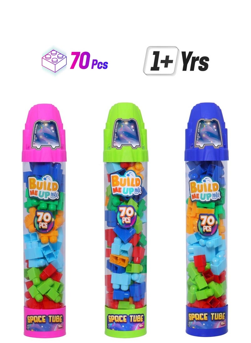 Build Me Up Maxi Space Tube Building Blocks Set 650216 - 1 Pack