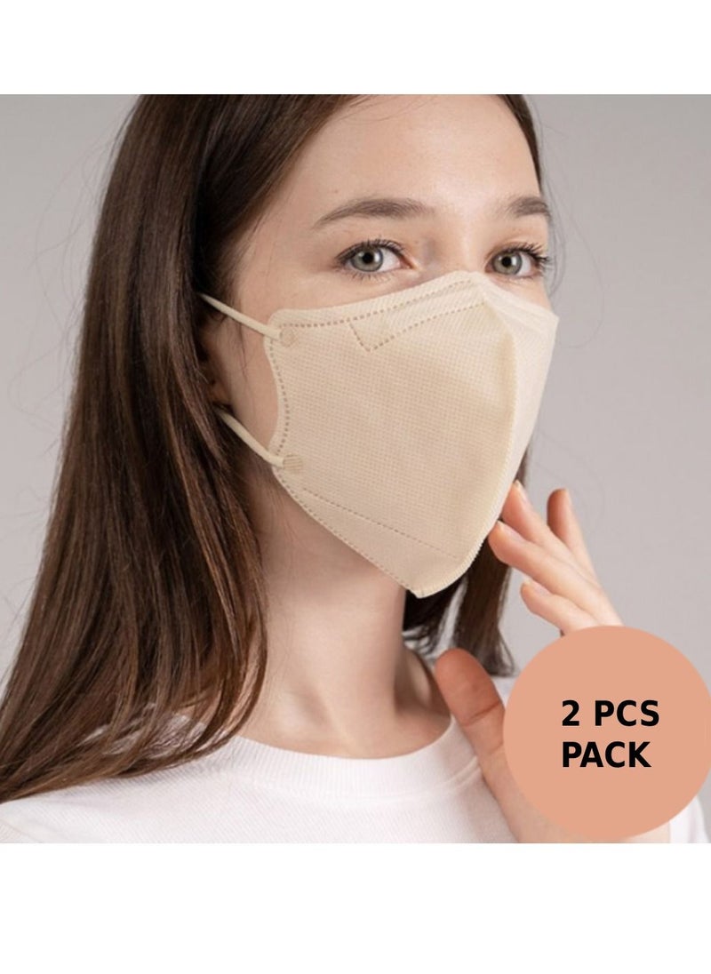 Air QUEEN Pack Of 8 Pieces Air Queen Neo Nanofiber Filter Face Mask Mix Colors  - Image 2