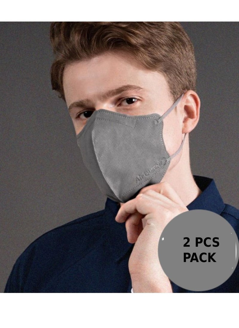 Air QUEEN Pack Of 8 Pieces Air Queen Neo Nanofiber Filter Face Mask Mix Colors  - Image 5