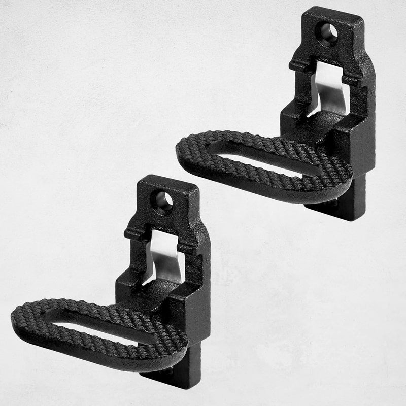 Gedlex 2 Pack Folding Safety Step,Black, E-Coat Steel Heavy-Duty Fold Down Utility Body Step Grab flip-up Handle Step for Truck,Trailers, Busses, Boat, RV, Camper, and Other Vehicles - Image 2