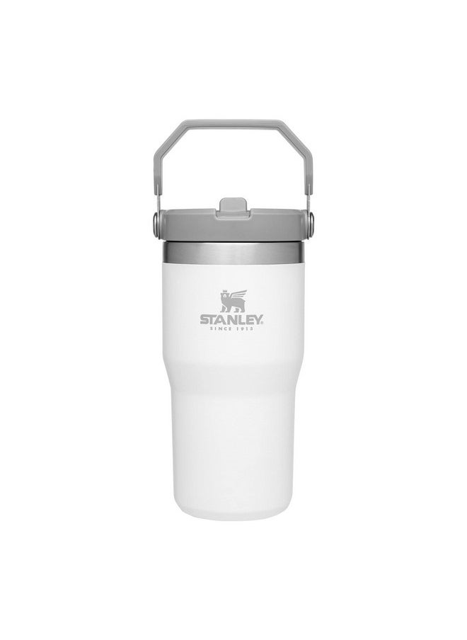 Stanley - Stanley IceFlow Stainless Steel Tumbler with Straw - Vacuum Insulated Water Bottle for Home, Office or Car - Reusable Cup with Straw Leak Resistant Flip - Cold for 12 Hours or Iced for 2 Days (Polar) - Image 1