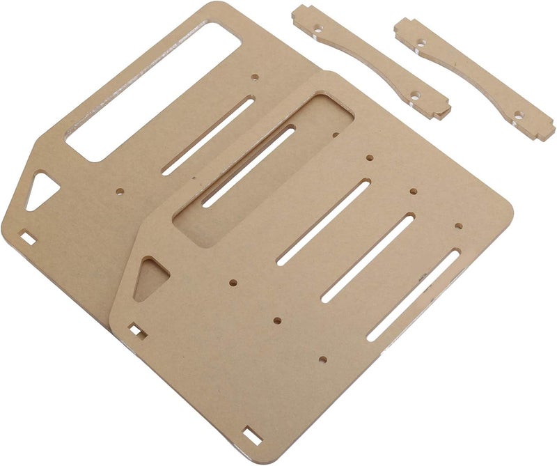 Hard Drive Acrylic Bracket, 3.5 Inch Hard Drive Stand, Transparent DIY Rack Cage for 3 HDDs and 8cm Fan, Includes Mounting Screws and Drawing for PC Enthusiasts - Image 4