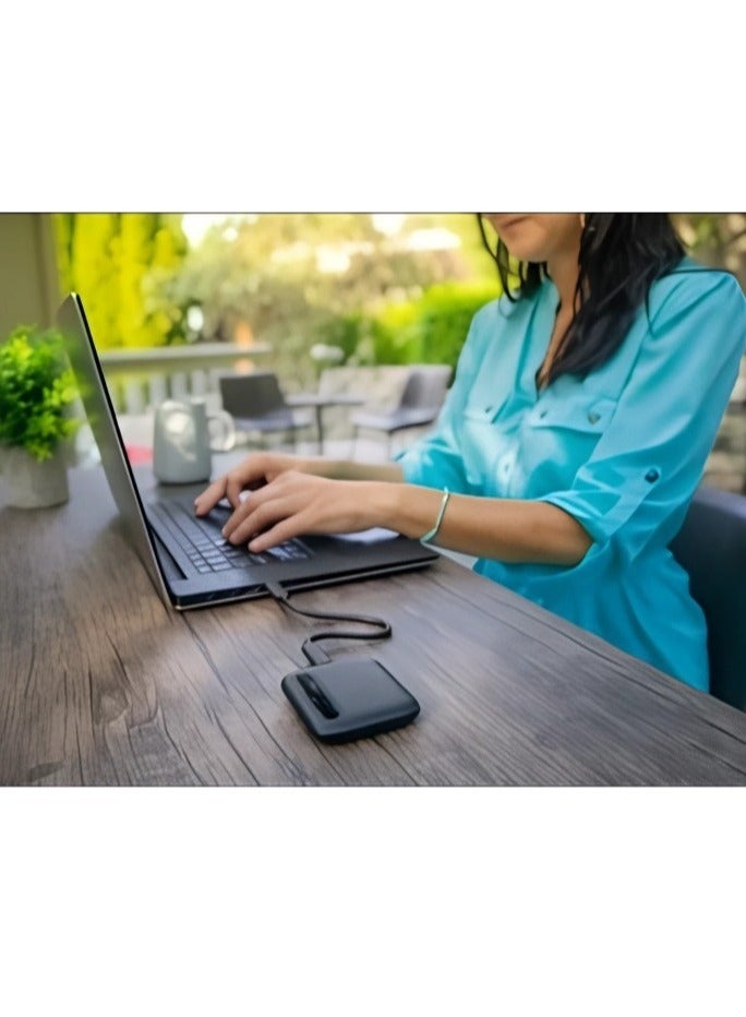 X6 Portable External SSD, Drop Proof Easy To Carry Type C Solid State Drive, Fast Speed Durable External Memory Storage Device For Laptop, Computer, PC, (1pc, 1TB) - Image 4