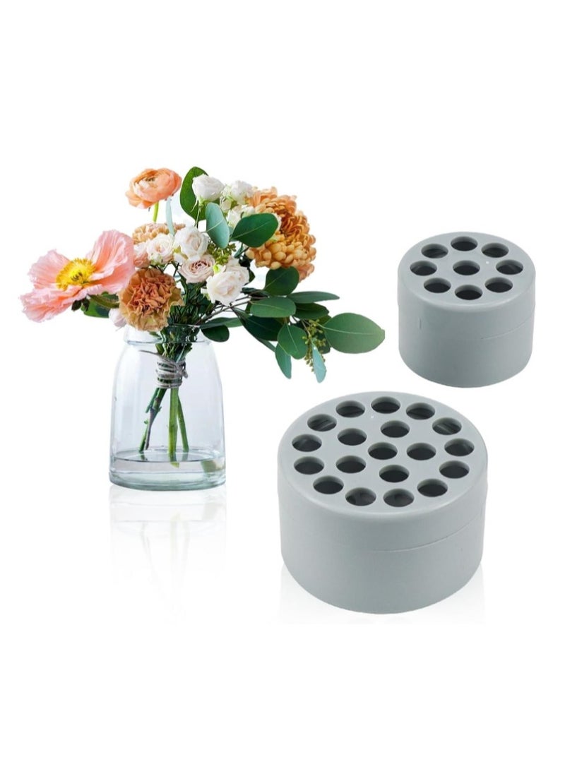 OASIS-TH 2 Pack Ikebana Spiral Holder for Ikebana Spiral Vase Flower Arrangements for Fixing size S and L  - Image 1