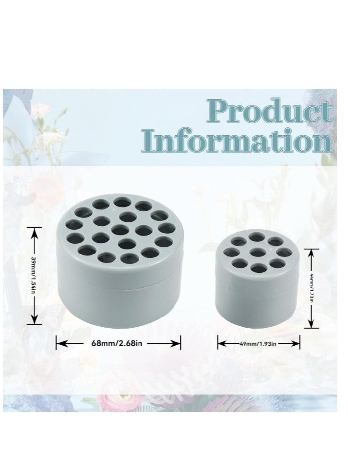 OASIS-TH 2 Pack Ikebana Spiral Holder for Ikebana Spiral Vase Flower Arrangements for Fixing size S and L  - Image 2