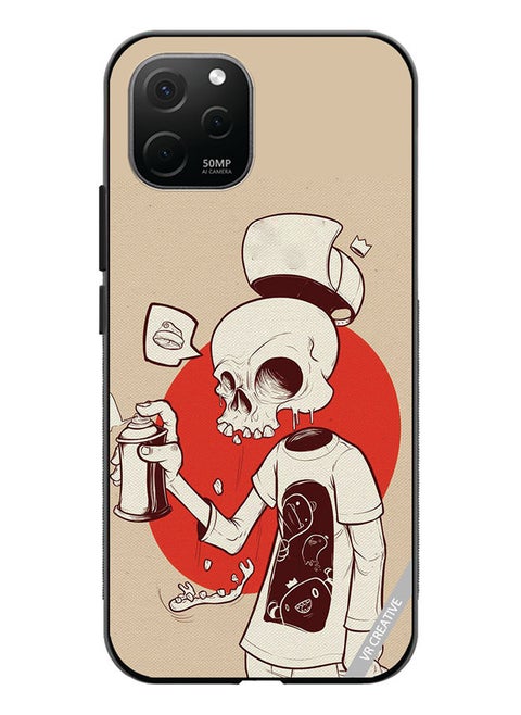 Protective Case Cover For Huawei Nova Y61 Skeleton Design Multicolour