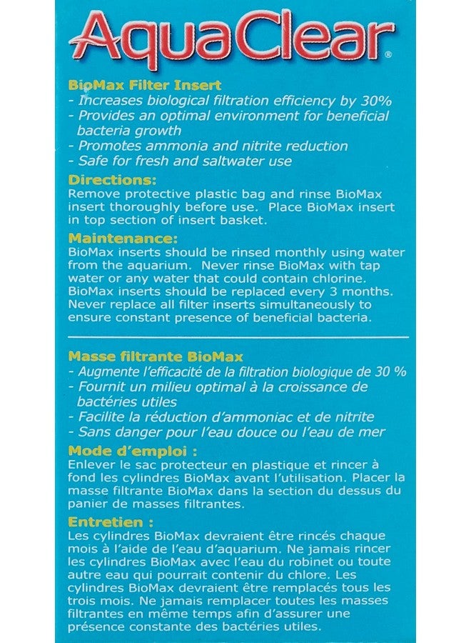 Aquaclear Aqua Clear AquaClear 20 BioMax, Aquarium Filter Replacement Media, A1370A1 - Image 3