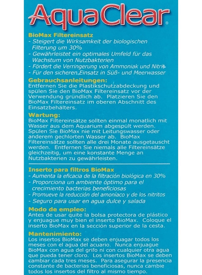 Aquaclear Aqua Clear AquaClear 20 BioMax, Aquarium Filter Replacement Media, A1370A1 - Image 4
