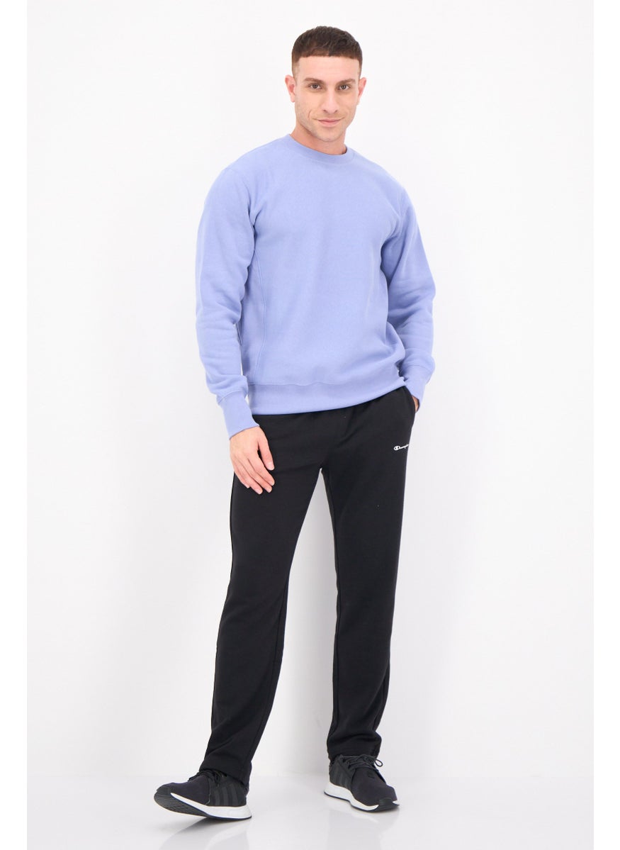 Champion Men Sportswear Fit Long Sleeve Outdoor Sweatshirts, Light Purple  - Image 4