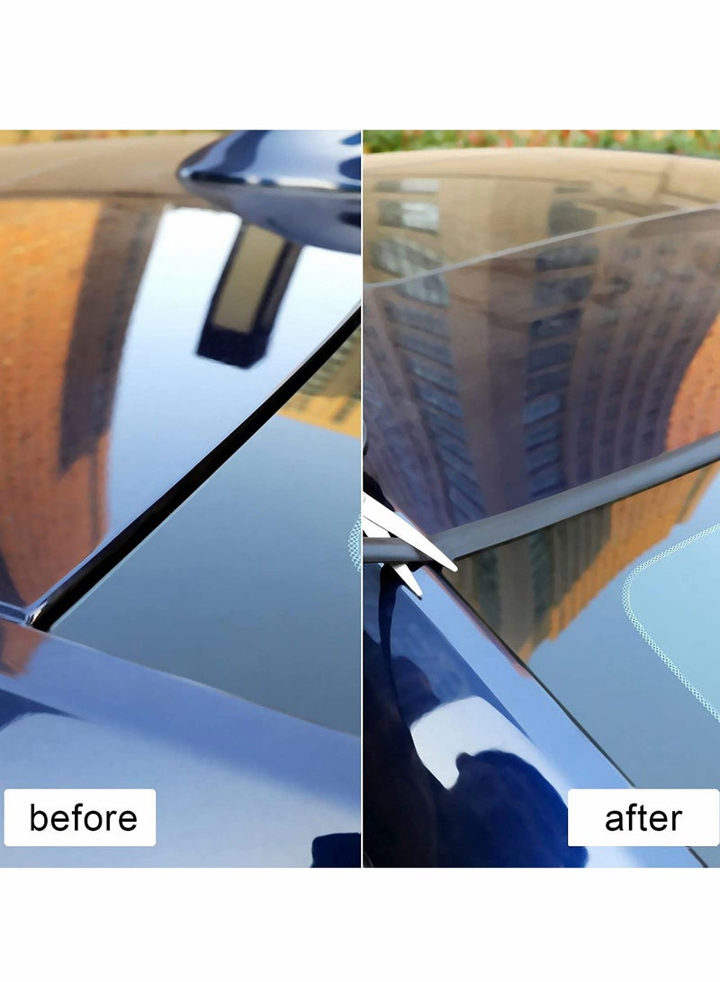 SYOSI Car Sealing Strip of Windshield Weather Rubber Sealing Car Front Windshield Strip T Shape Sealing Strip Automotive Door Sealing Strip for Car Truck Door Window Decor  19 Feet - Image 2