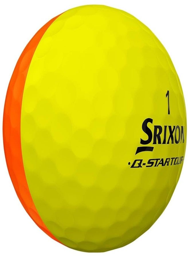 Srixon Q-Star Tour Divide Orange, Golf - Image 2