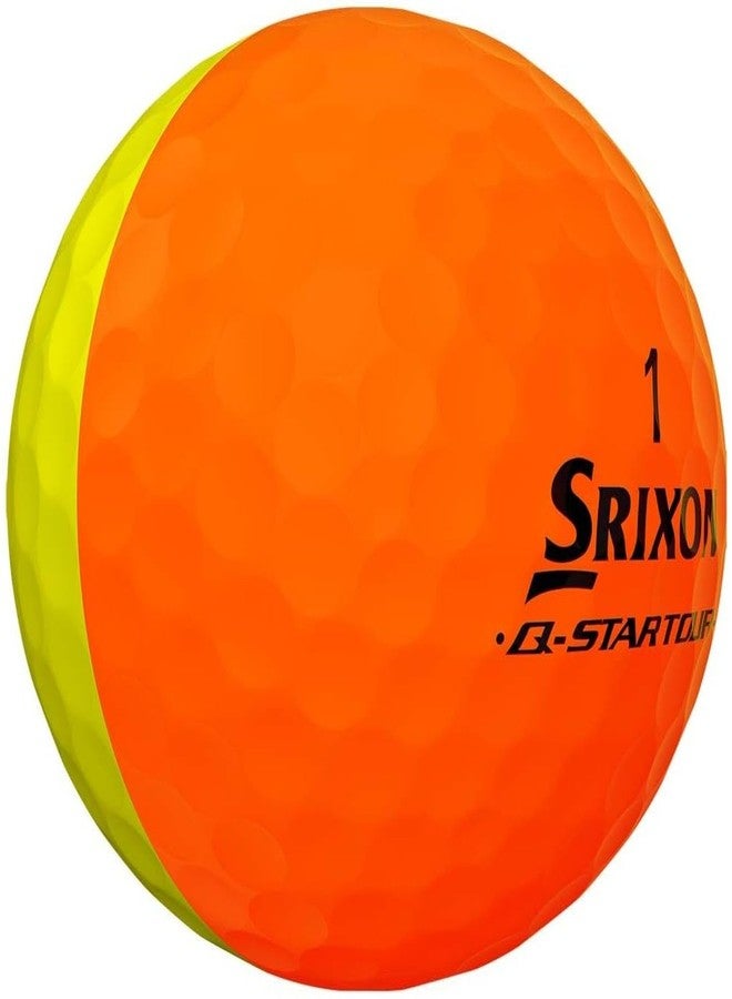 Srixon Q-Star Tour Divide Orange, Golf - Image 3