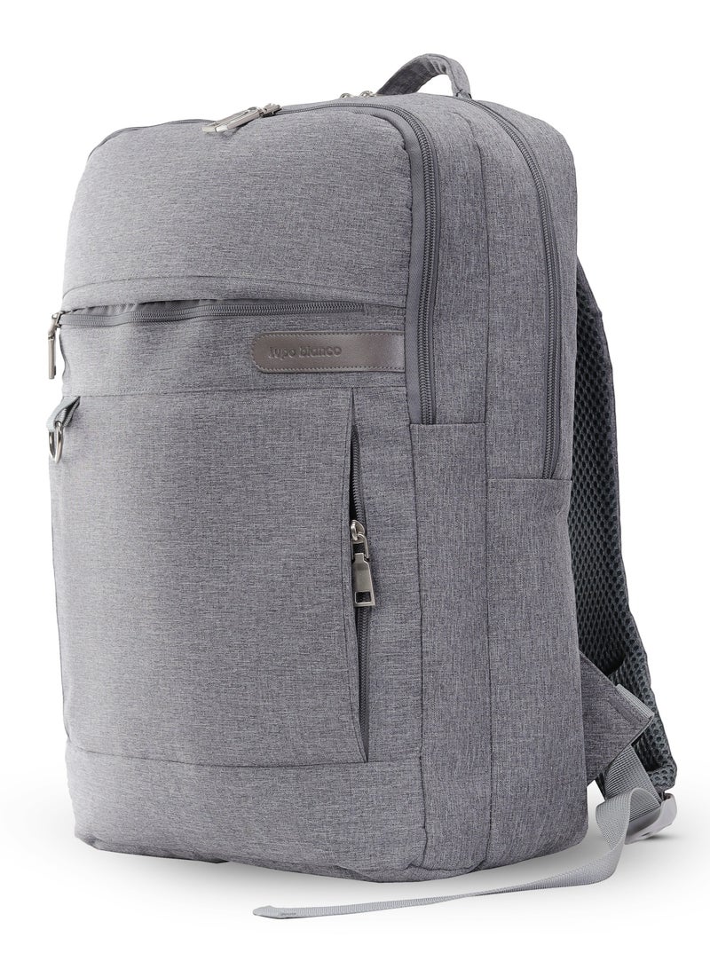 Lupo bianco Multi-Pocket Backpack - Grey  - Image 4