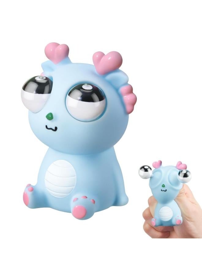 8 سنتيمتر ضغط التنين البوب ​​خارج عيون اللعب العين ظهرت التنين الإجهاد الإغاثة لعبة الضغط - Image 1