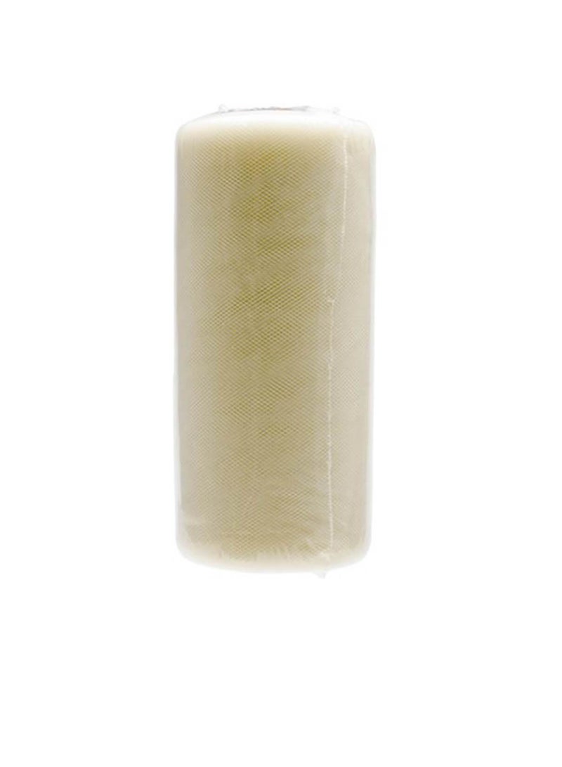 Tulle 6in x 25yd Spool Ivory - Image 1