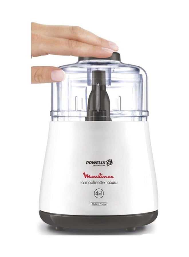 Moulinex Chopper 330 ml 1000 W DPA144 White/Clear - Image 2