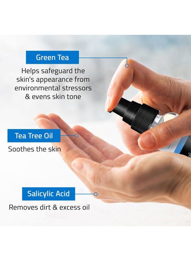 Yeouth Salicylic Acid Peel for Face 20%, BHA Exfoliator for Clear Looking Skin, Gentle At Home Exfoliator for Face with Green Tea, Salicylic Acid Serum 1oz - Image 5