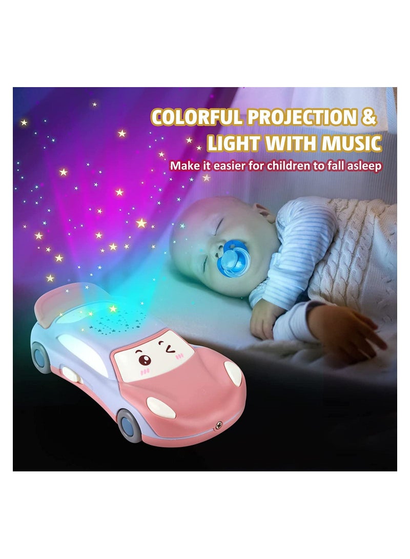 ألعاب الهاتف الخليوي للأطفال مع جهاز عرض النجوم والموسيقى ، ألعاب تعليمية تعليمية للأطفال ، ألعاب هاتف السيارة الموسيقية للأولاد أو الفتيات هدايا أعياد الميلاد - Image 4