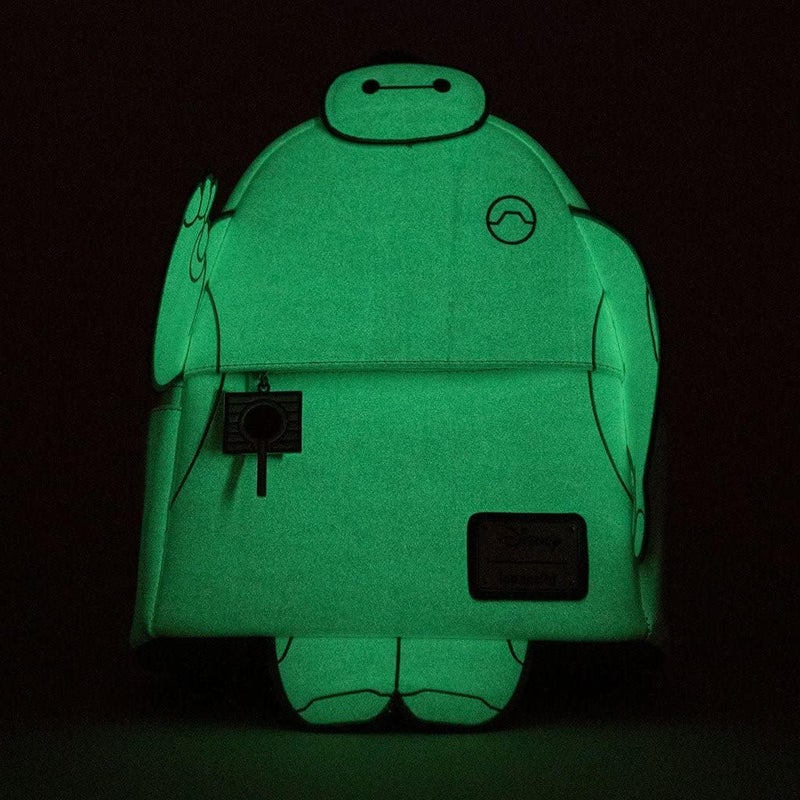 Loungefly Loungefly Disney Glow in the Dark Talking Baymax Backpack  - Image 2