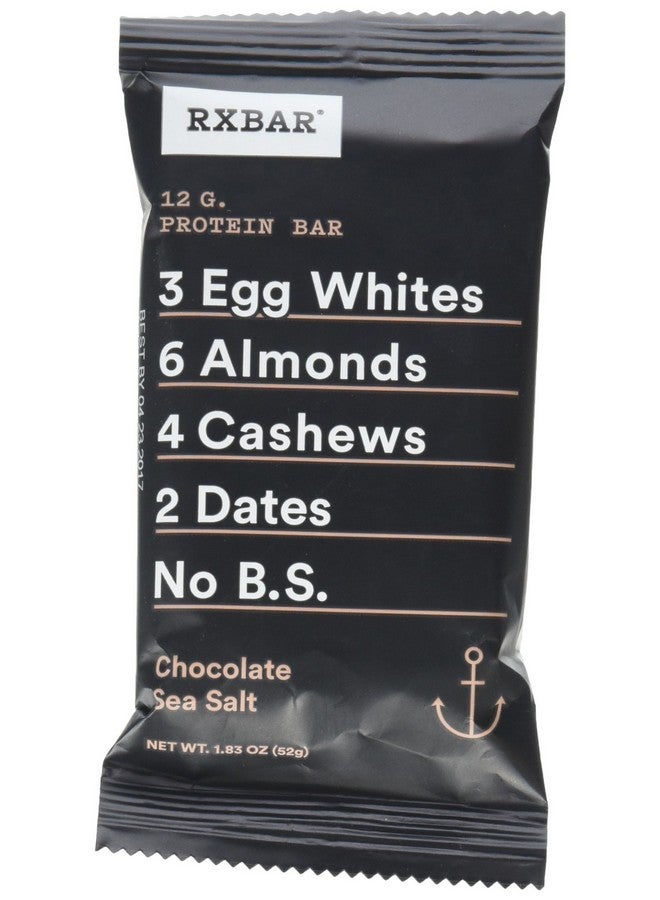 Health & Household Rxbar Chocolate Sea Salt Protein Bar,1.83 Ounce (Pack Of 12)  - Image 1