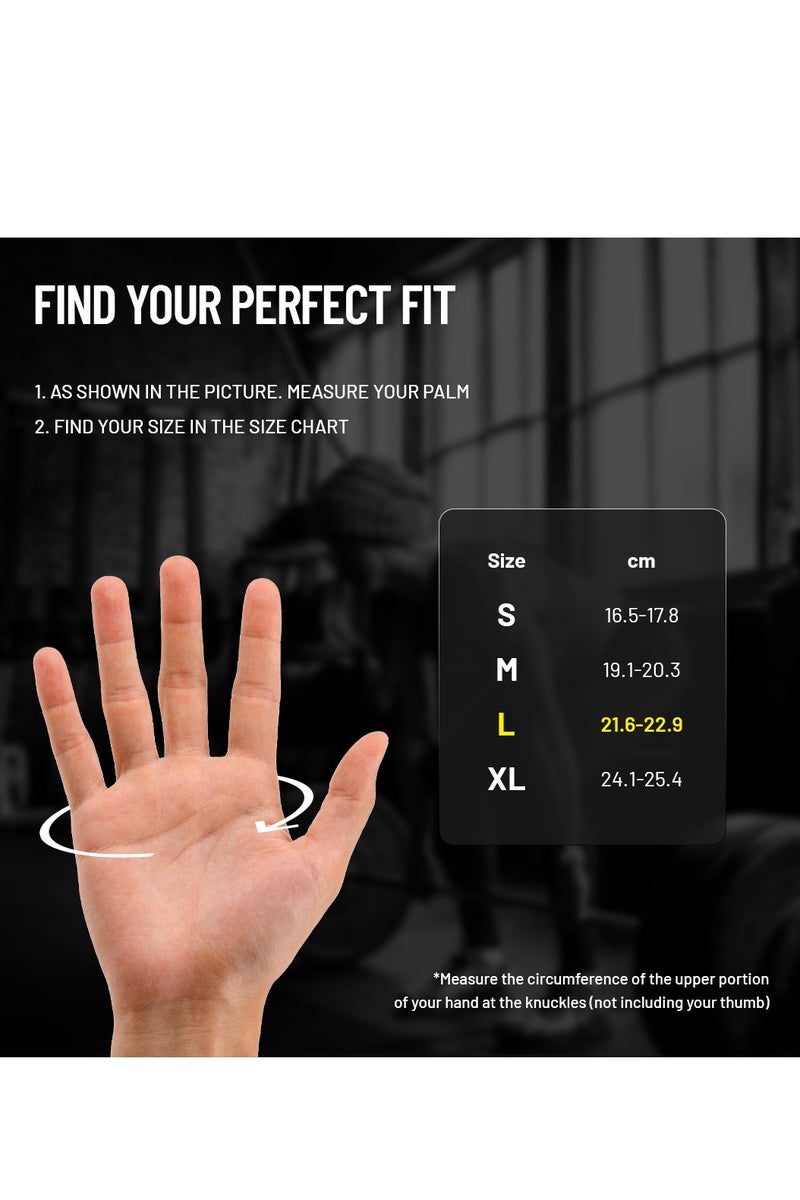 AXOX Fitness Softway Fitness Gloves Large - Image 4
