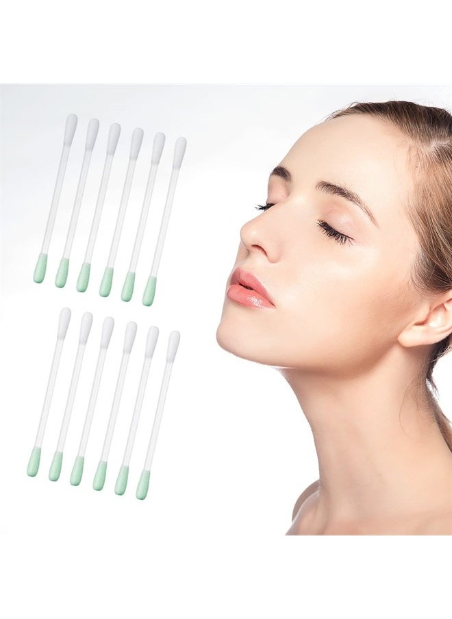 Ceonam - 50 Pcs Cotton Makeup Remover Swabs - Disposable Vitamin E Liquid-Filled Cotton Swabs Sticks for Eye/Lip/Eyebrow/Eyelash Makeup Correctors Removing Swabs - Image 1