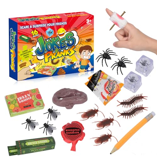 ALLROAD Prank Kit Pranks for Kids Joke BoxUltimate Gift Set 20 Ultimate Practical Jokes and Pranks for Kids Prank Toys Pack Set Box for Gifts - Image 5
