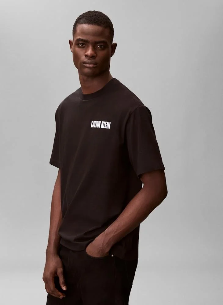 Calvin Klein Jeans  Graphic Logo T-Shirt for Men | Best Price UAE