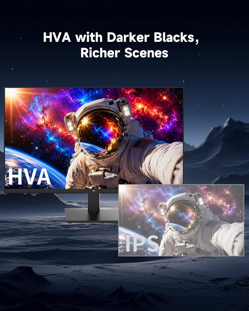KTC 27 Inch QHD(2560 * 1440) 100Hz Computer Monitor - IPS Panel, Anti-Blue Light Screen, 100% High Color Gamut, 123% sRGB, Support FreeSync and GSync, PC Monitor for Casual Gaming and Working - Image 4
