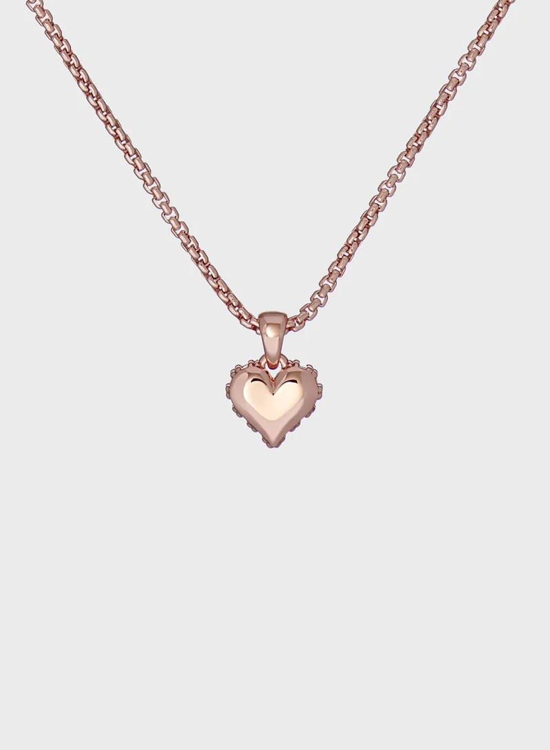 Ted Baker Sarroha Crystal  Heart Pendant Necklace