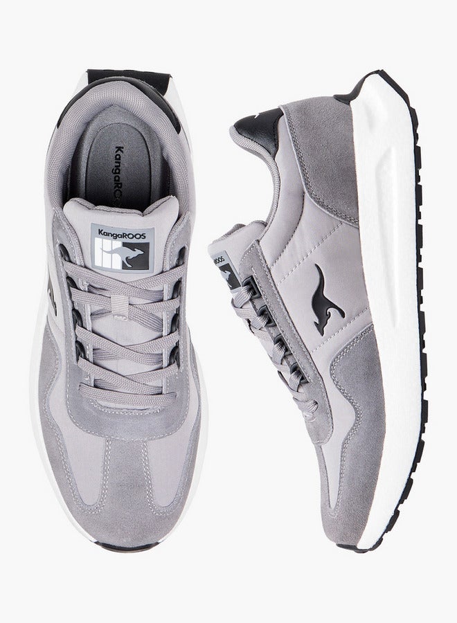 kangaROOS Men's Panelled Sports Shoes with Lace-Up Closure - Image 3