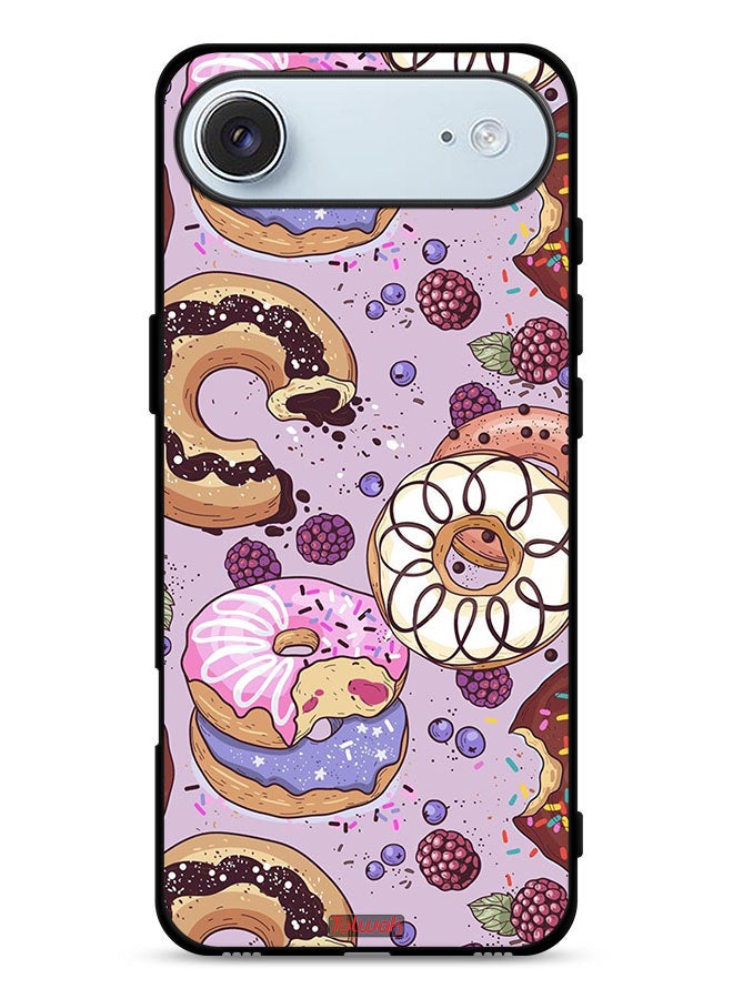 Tolwak Apple iPhone Air Protective Case Cover Donuts Art - Image 1